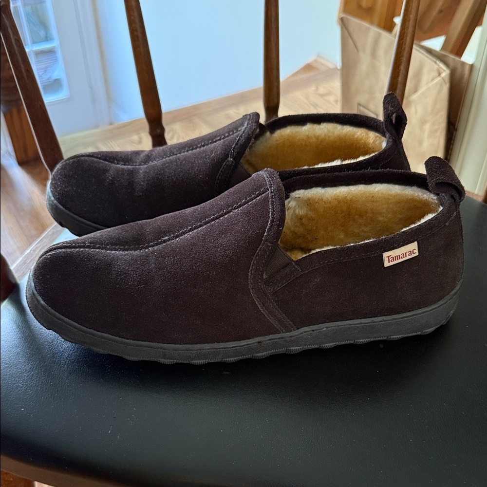 Tamarac Men's Dark Brown Suede Loafers